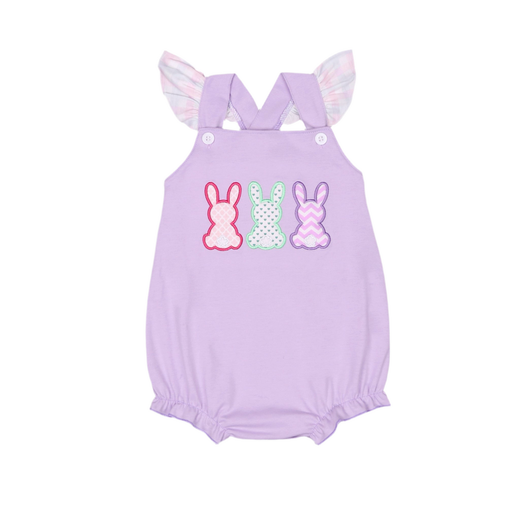 Purple Easter bunny bubble
