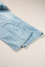 Load image into Gallery viewer, Dusk Blue Acid Wash Extra Wide Leg High Waist Long Jeans
