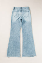Load image into Gallery viewer, Dusk Blue Acid Wash Extra Wide Leg High Waist Long Jeans
