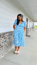 Load image into Gallery viewer, Blue maxi dress
