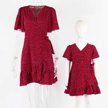 Load image into Gallery viewer, Girls polka dot dress
