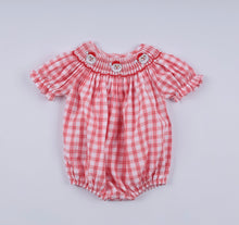 Load image into Gallery viewer, Santa smocked bubble
