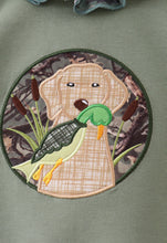 Load image into Gallery viewer, Camo dog applique ruffle set
