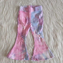 Load image into Gallery viewer, Tie-dye distress denim
