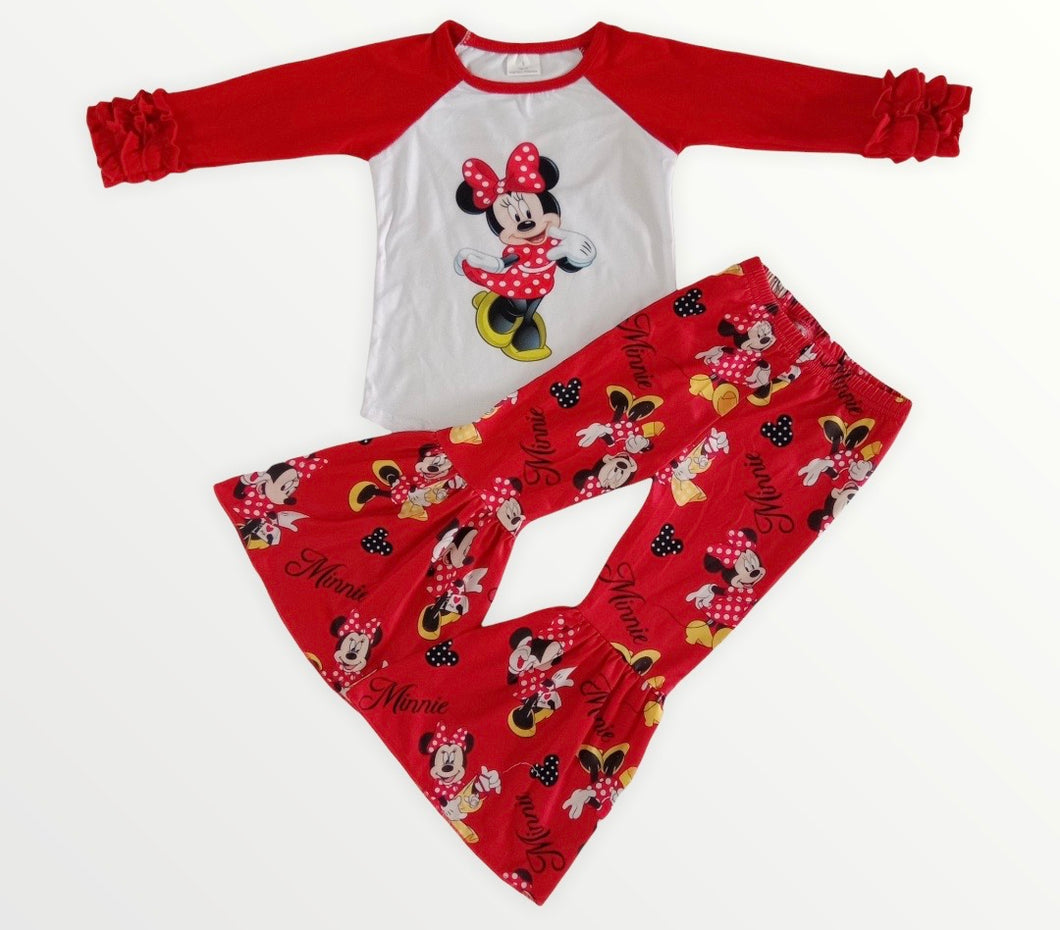 Girl bell bottom set