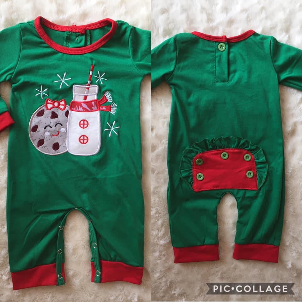 Cookies & milk romper