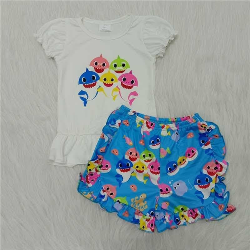 Girl shark set