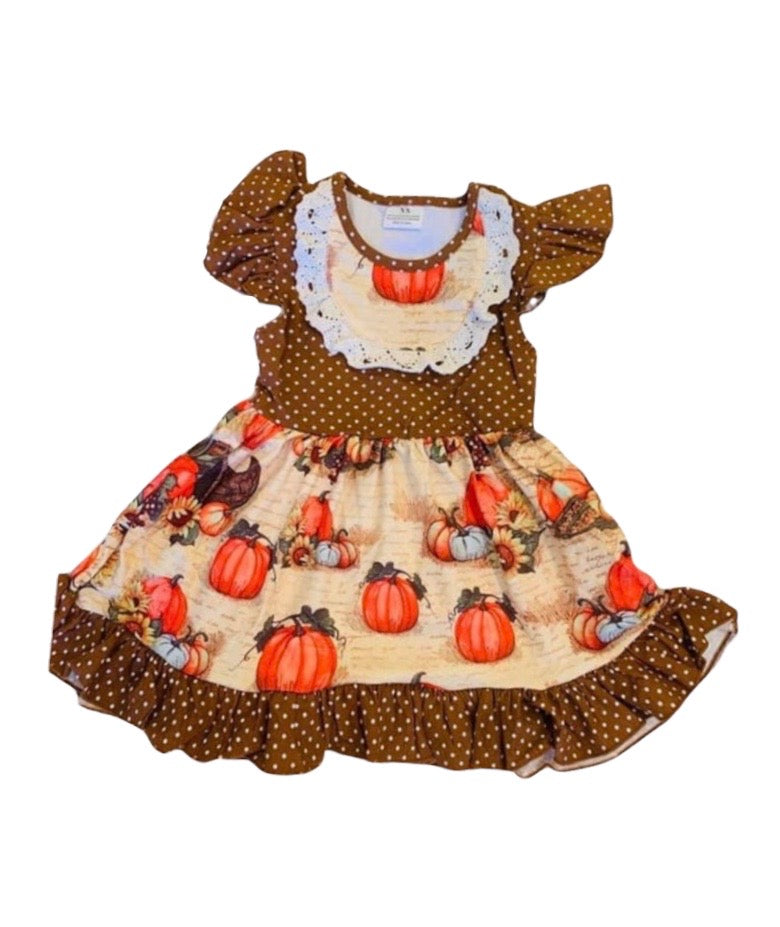 pumpkin dress