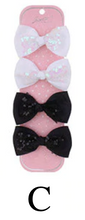 Load image into Gallery viewer, SEQUIN 4PC HAIR BOW
