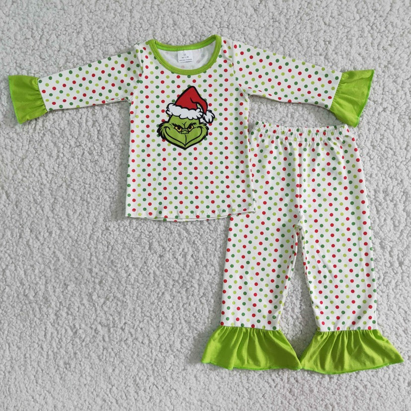 Polka Dot Girl pjs
