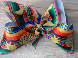 Serape pineapple bow