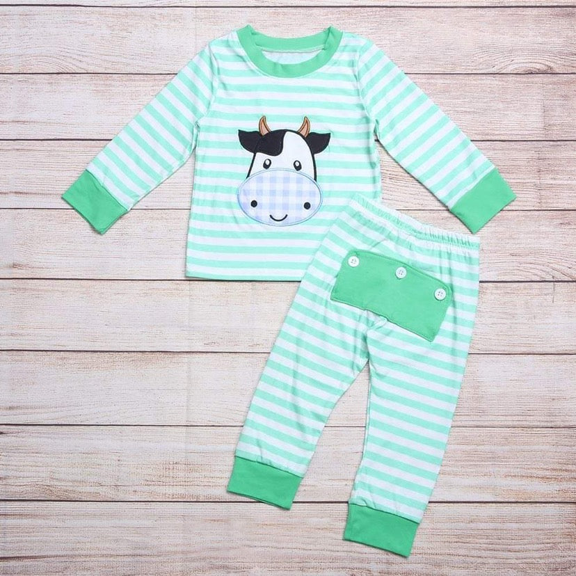 Boy Cow pajamas