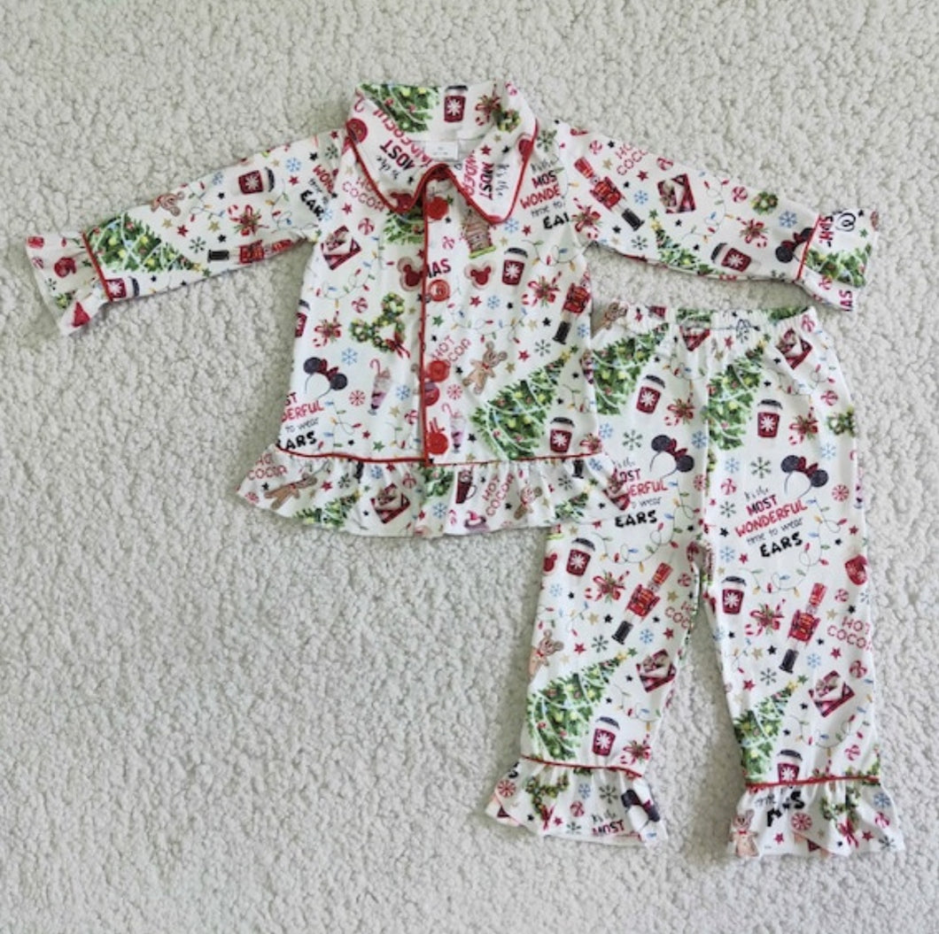 Girl Christmas pajamas