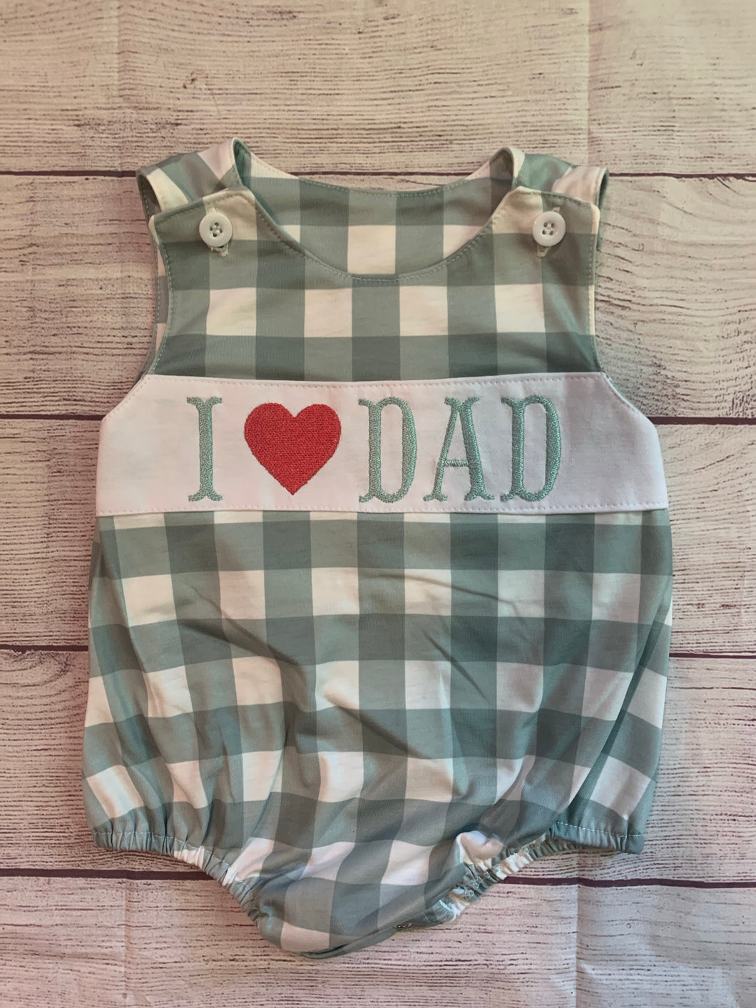 I love Dad boy bubble