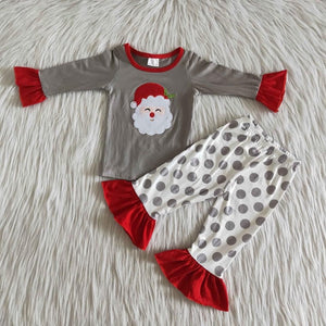 Girl Santa pajamas