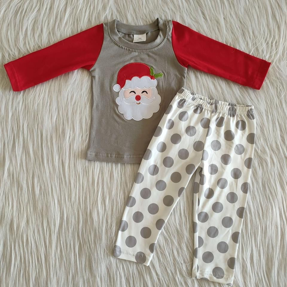 Boy Santa pajamas