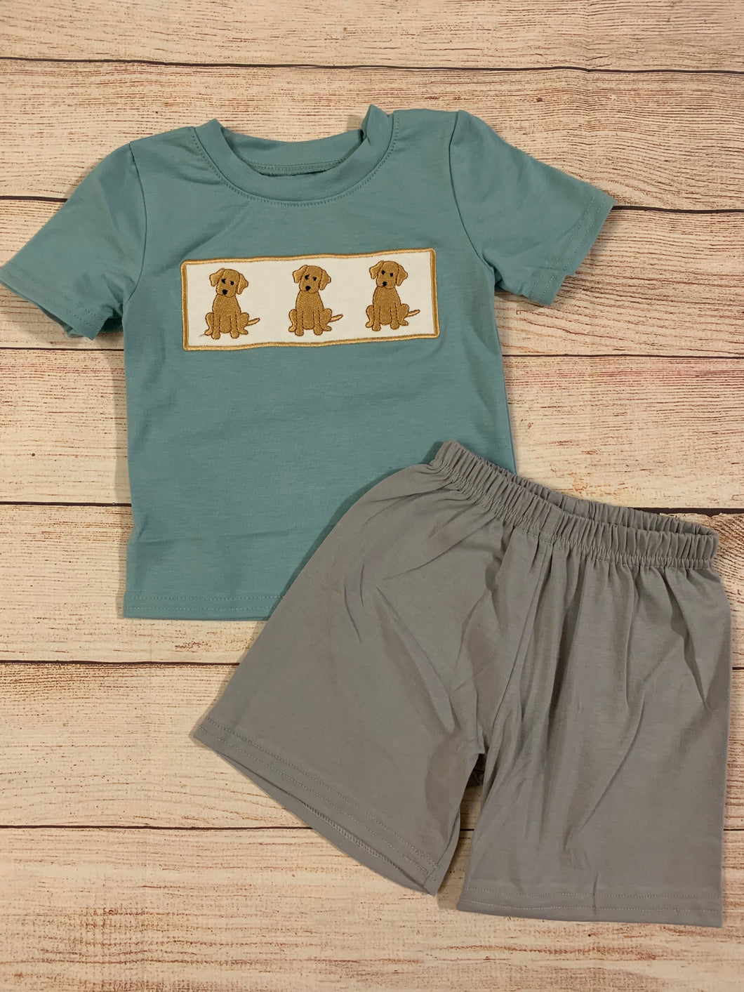 Boy puppy set