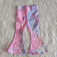 Load image into Gallery viewer, Tie-dye distress denim
