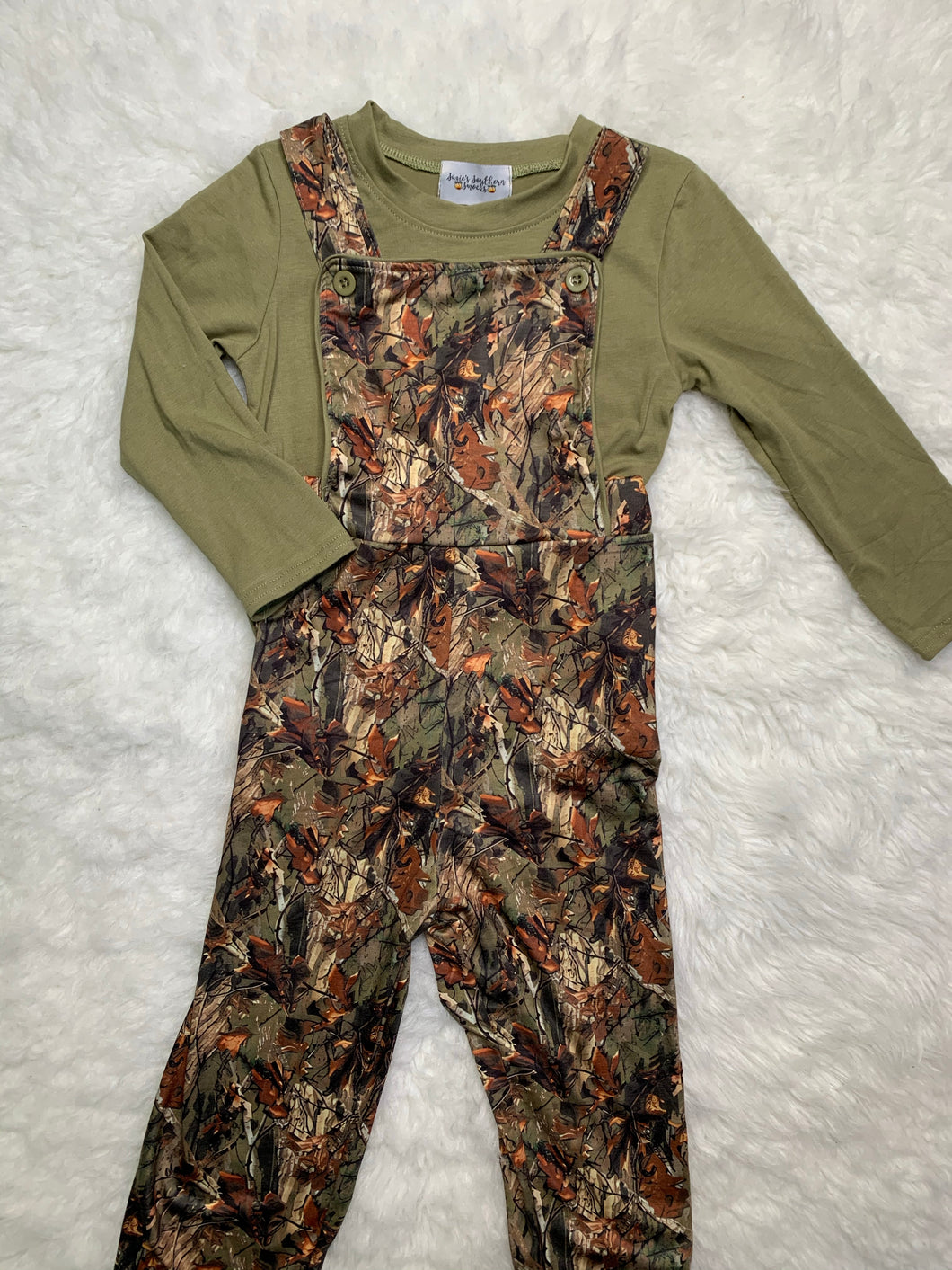 Boy Camouflage overall