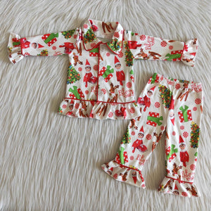 Girl elf on the shelf pjs