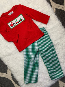 Tractor Christmas tree set