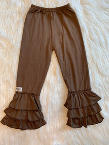 Brown truffle pants