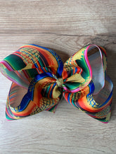 Load image into Gallery viewer, Serape pineapple bow
