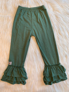 Olive green truffle