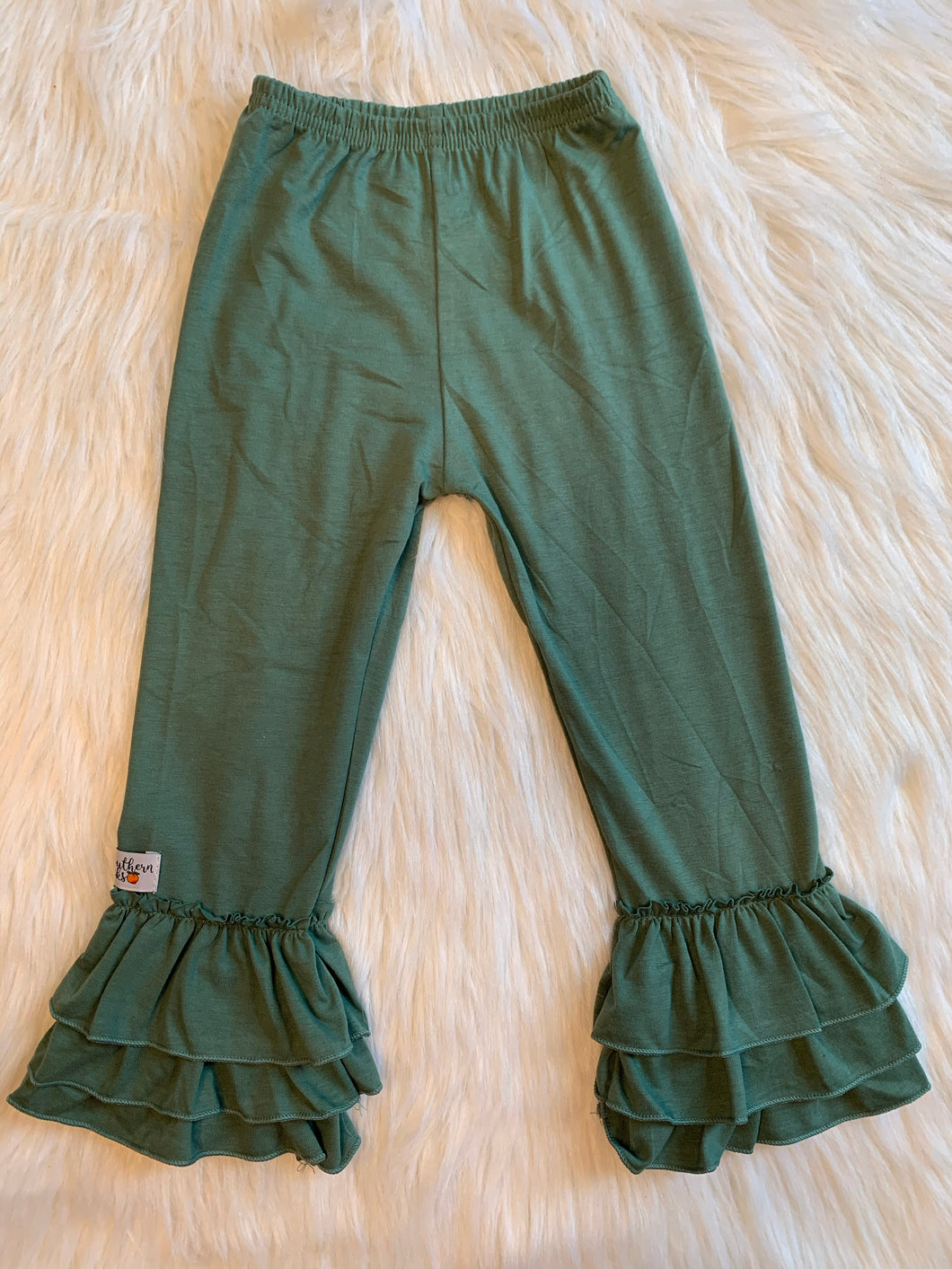 Olive green truffle